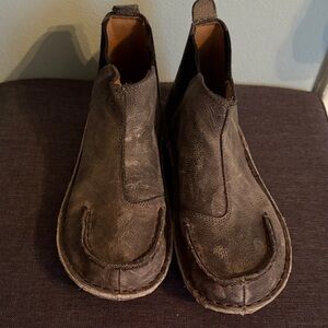 Seafarer Leather Slip on booties